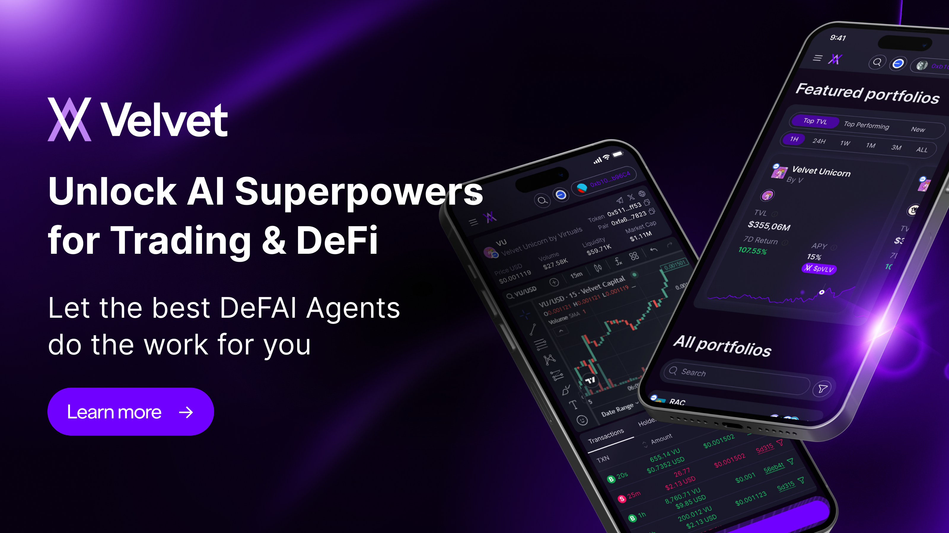 Velvet capital - Farcaster Mini Apps